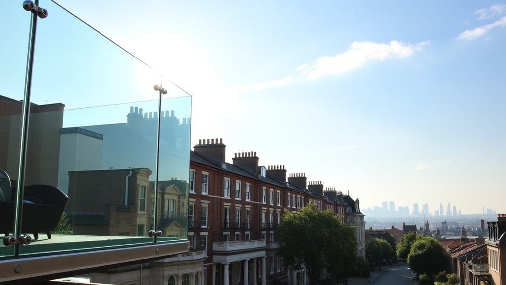 Glass Balustrades & Balconies Sutton